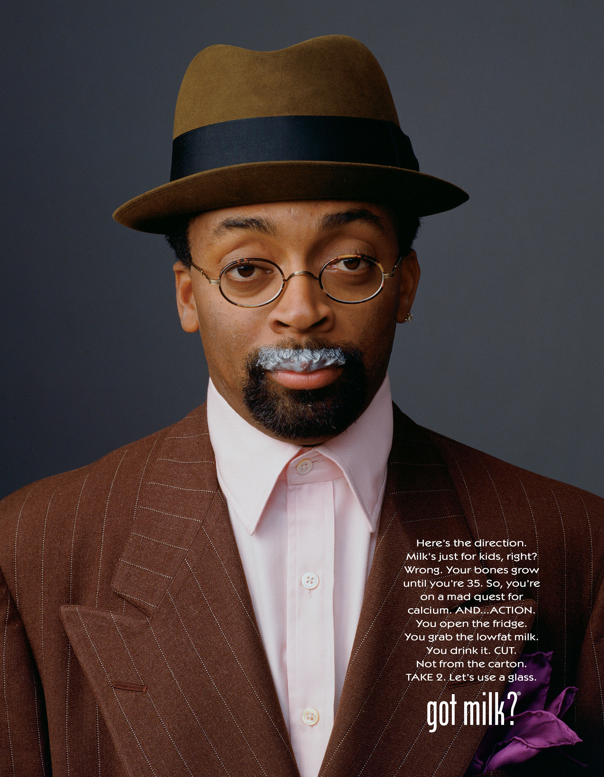 Spike Lee — later “got milk?” reissue