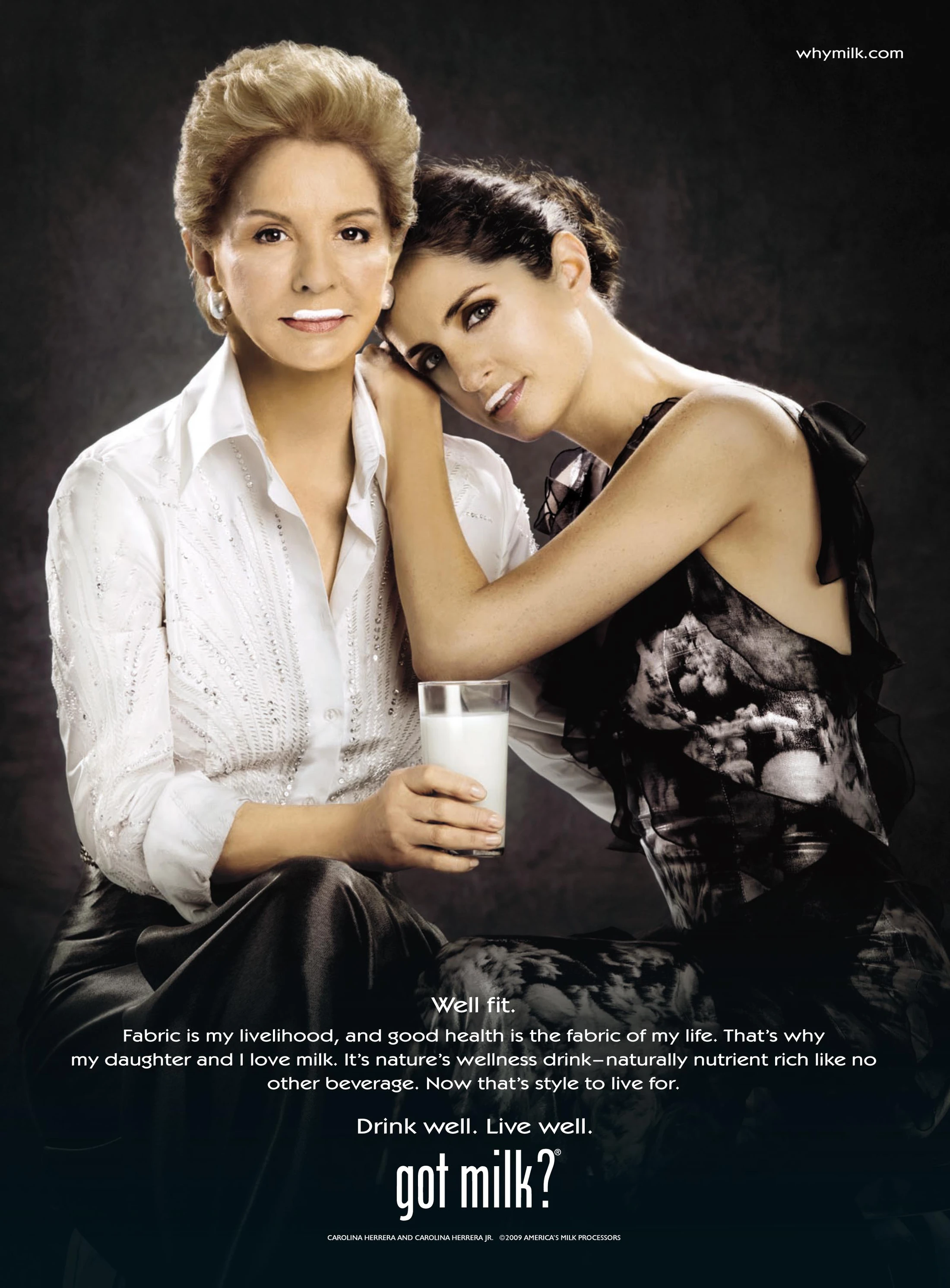 Carolina Herrera & daughter