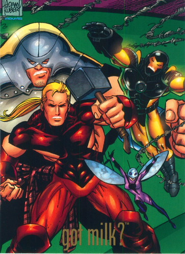 Original 1999 promotional card — front