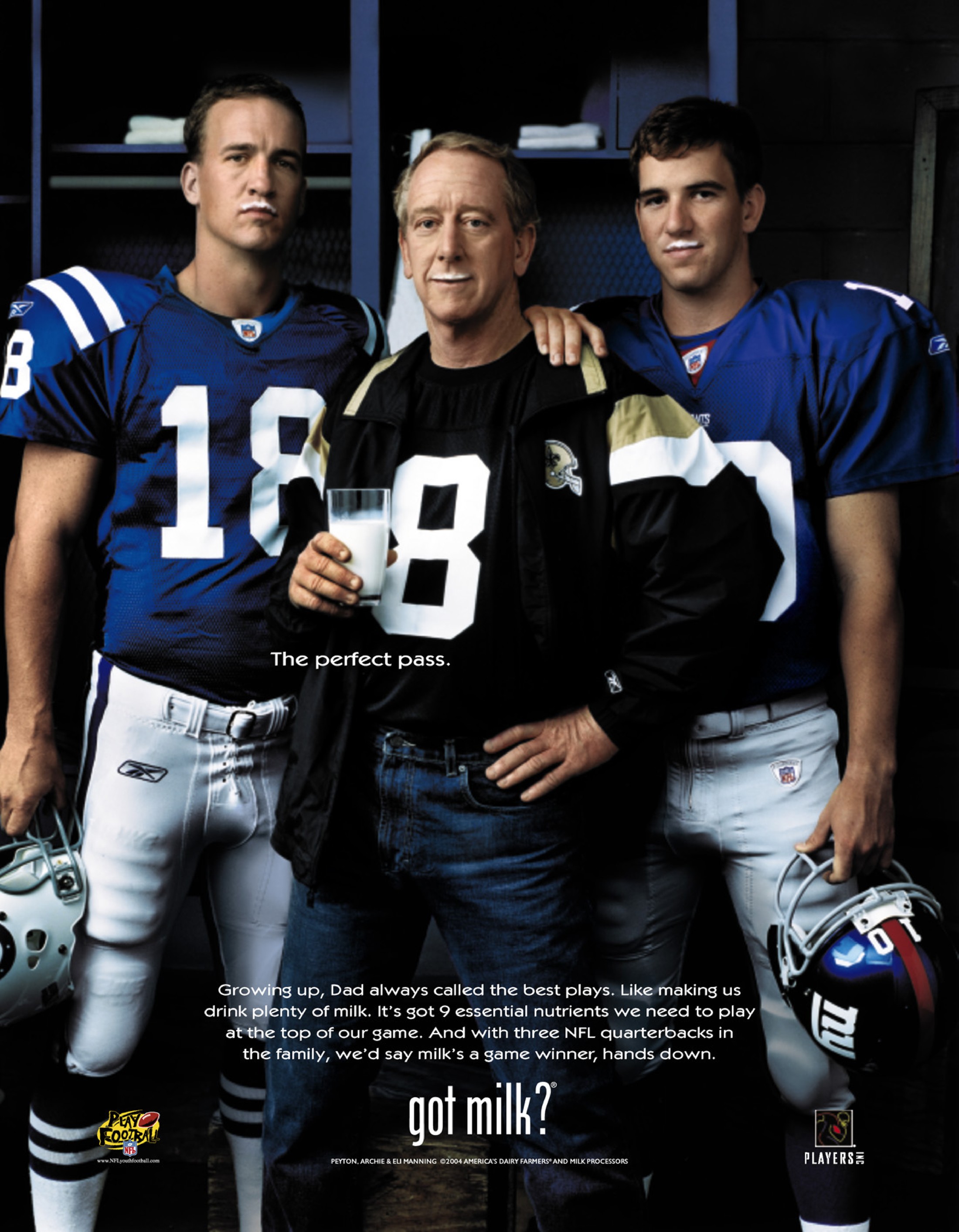 Peyton / Archie / Eli Manning