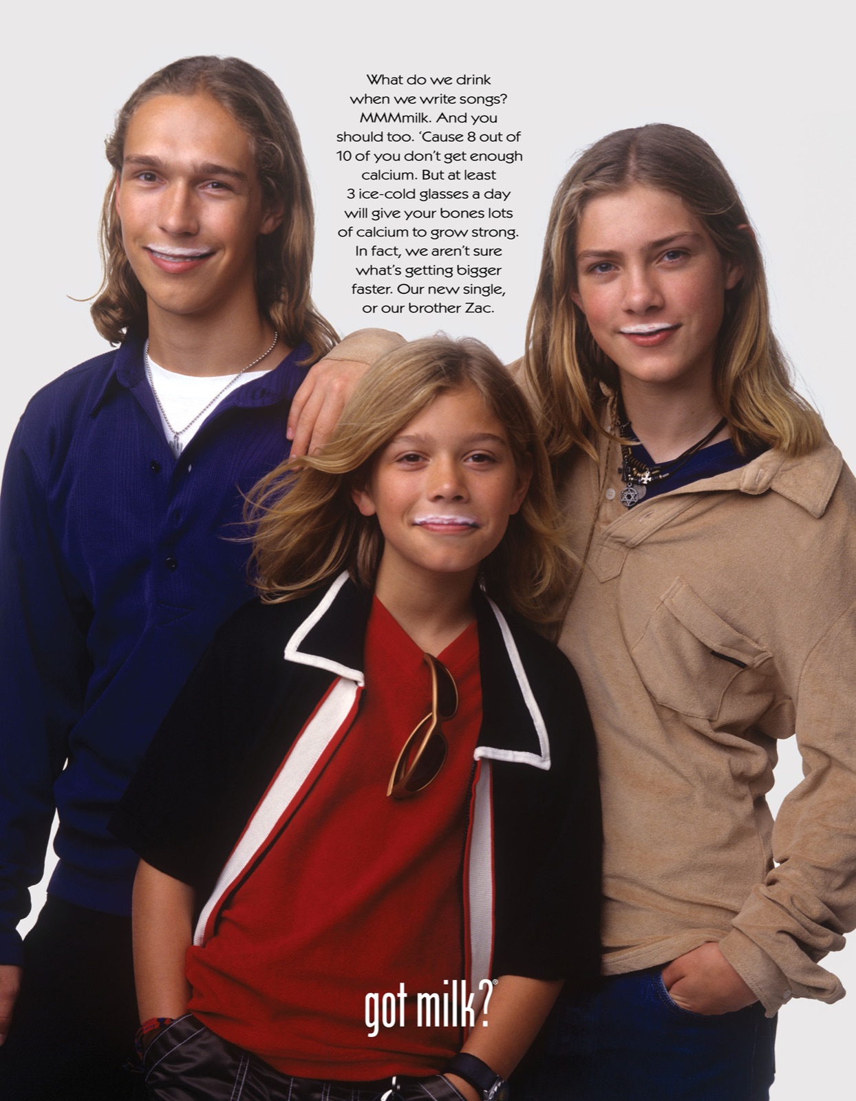 Hanson — later “got milk?” reissue