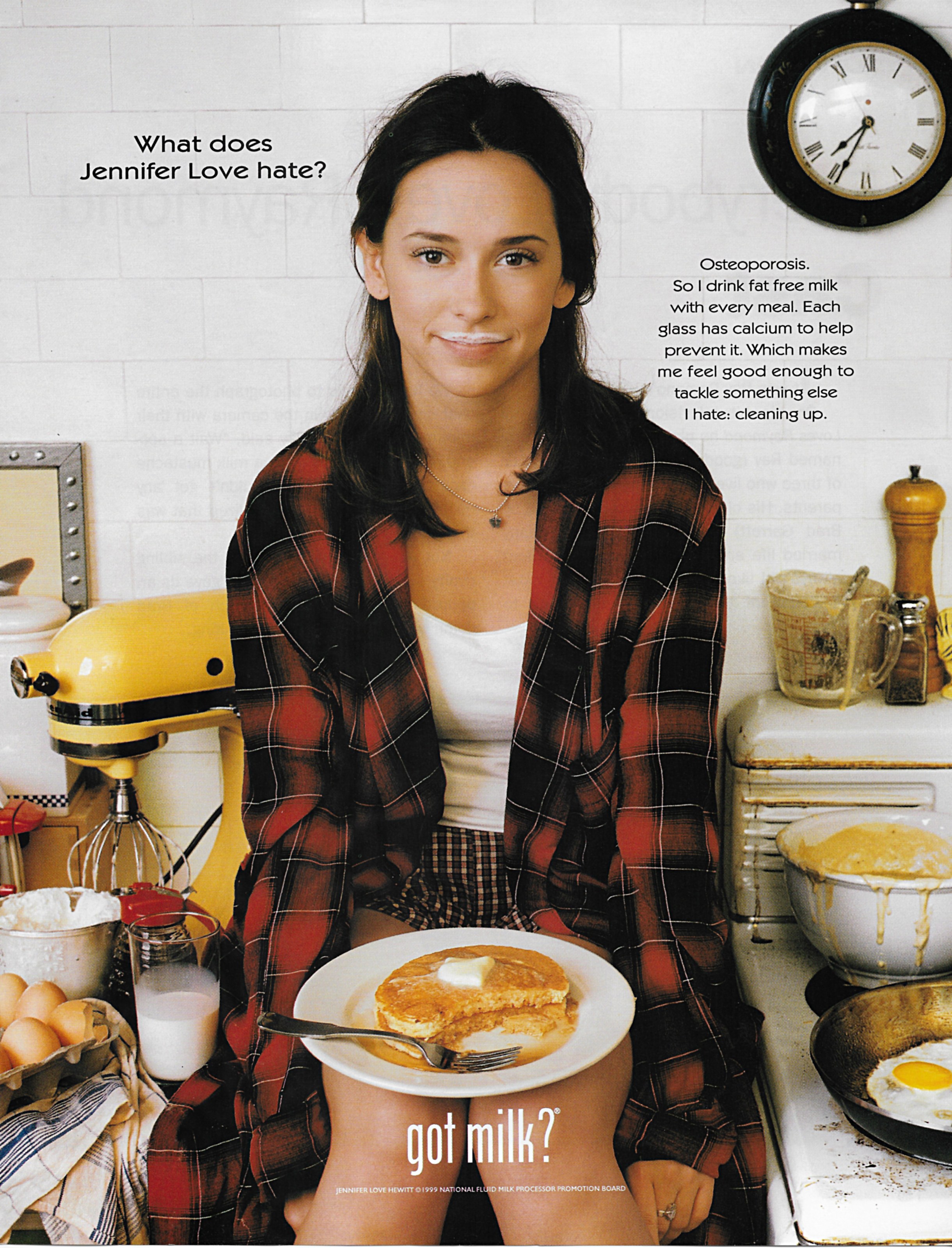 Jennifer Love Hewitt — from Milk Mustache Mania