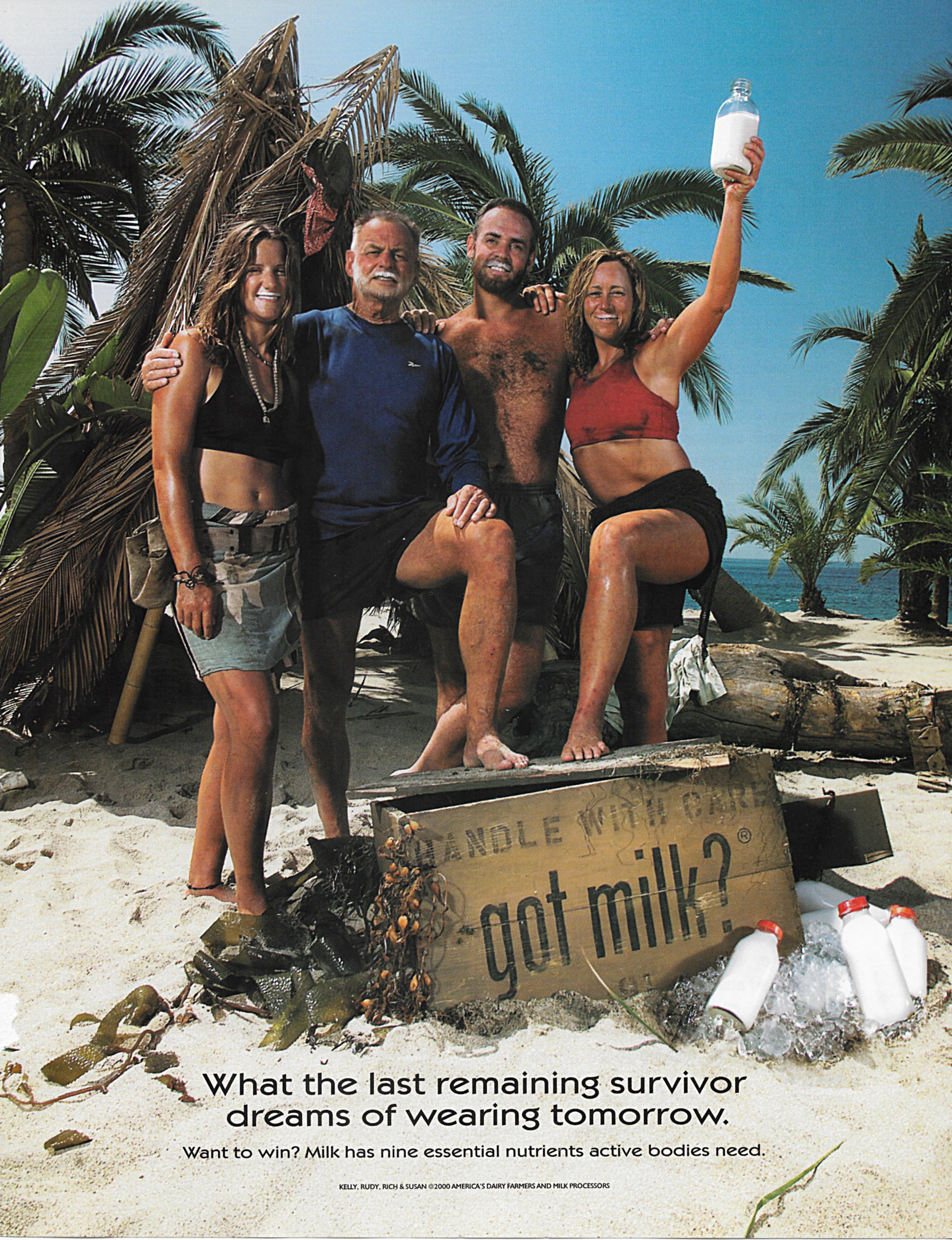 Survivor final four — from Milk Mustache Mania