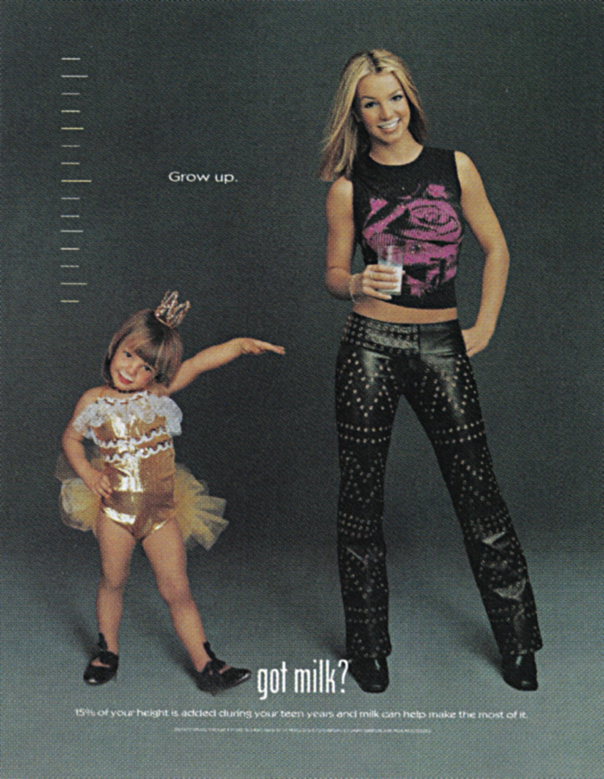 Britney Spears — “Grow up.”, from Milk Mustache Mania
