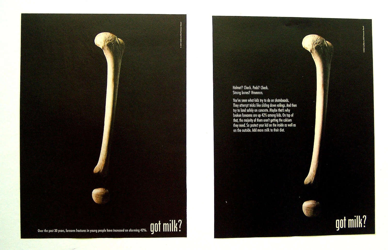 Got Milk? Bone Ad - version one