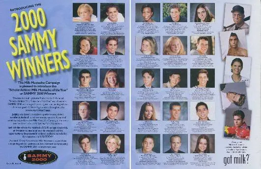 2000 SAMMY Winners — recovered collector archive scan