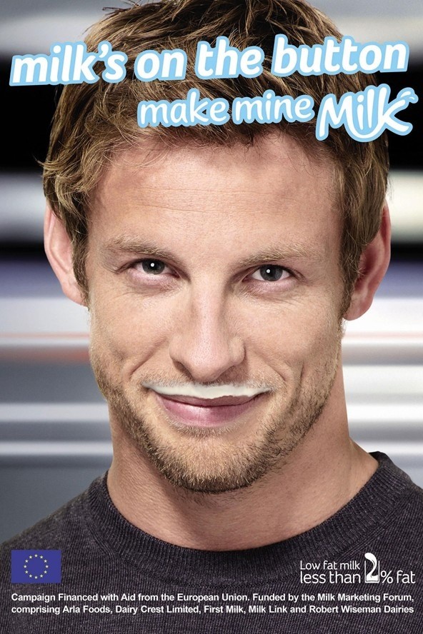 Jenson Button — Make Mine Milk UK