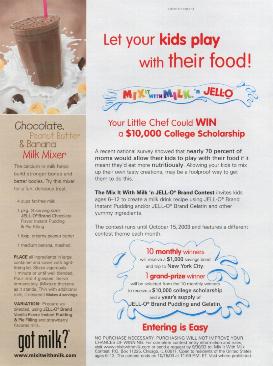 Mix It With Milk N' Jell-O - Let Your Kids.