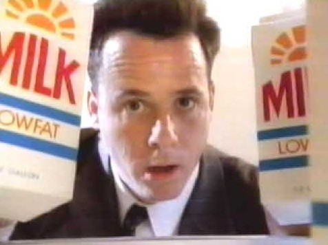 got milk? — the cookies-in-hell commercial — The refrigerator full of empty milk cartons